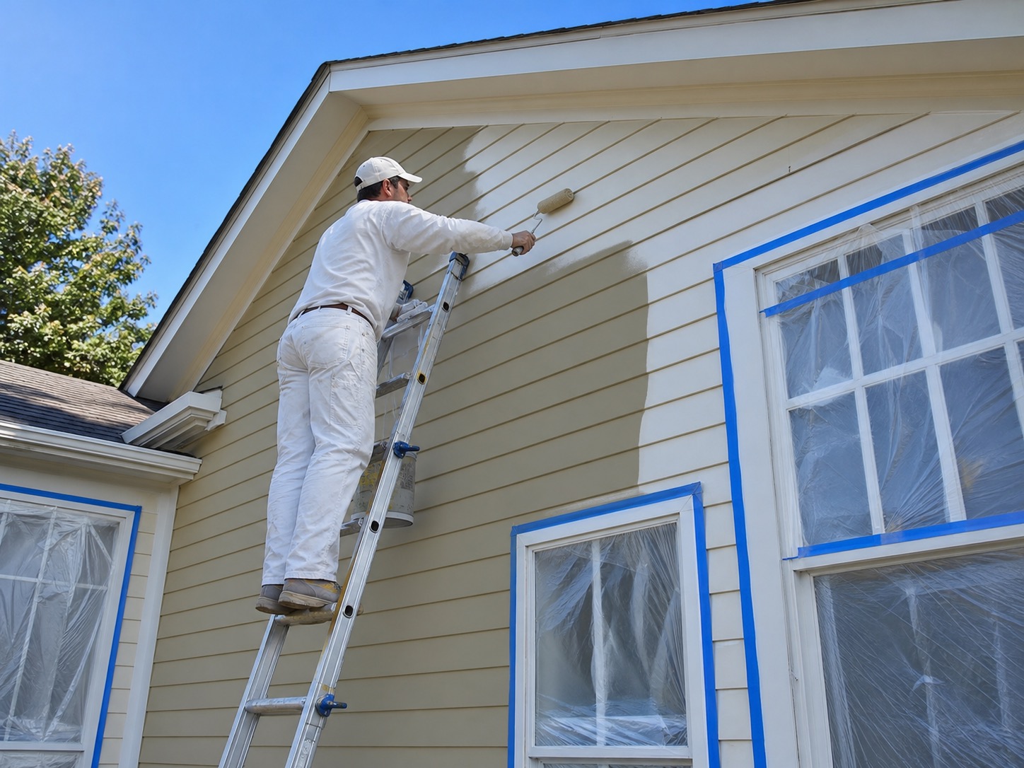 Exterior painting contractor in Hendersonville NC