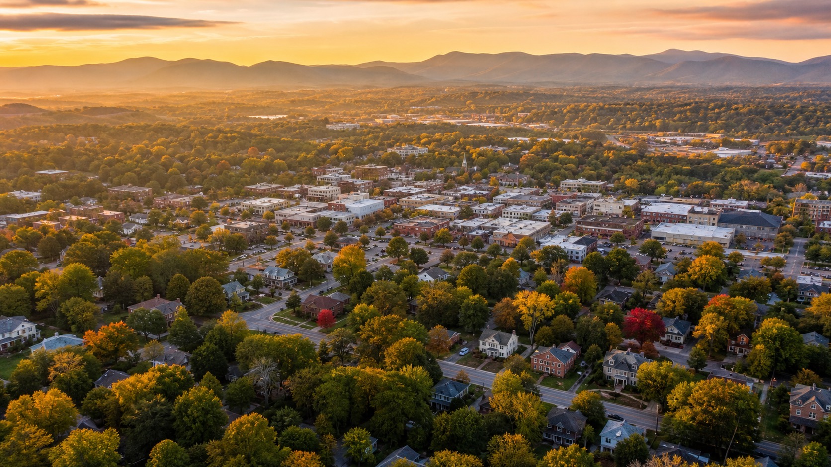 Map of Hendersonville NC service area for HB Pro Painting LLC